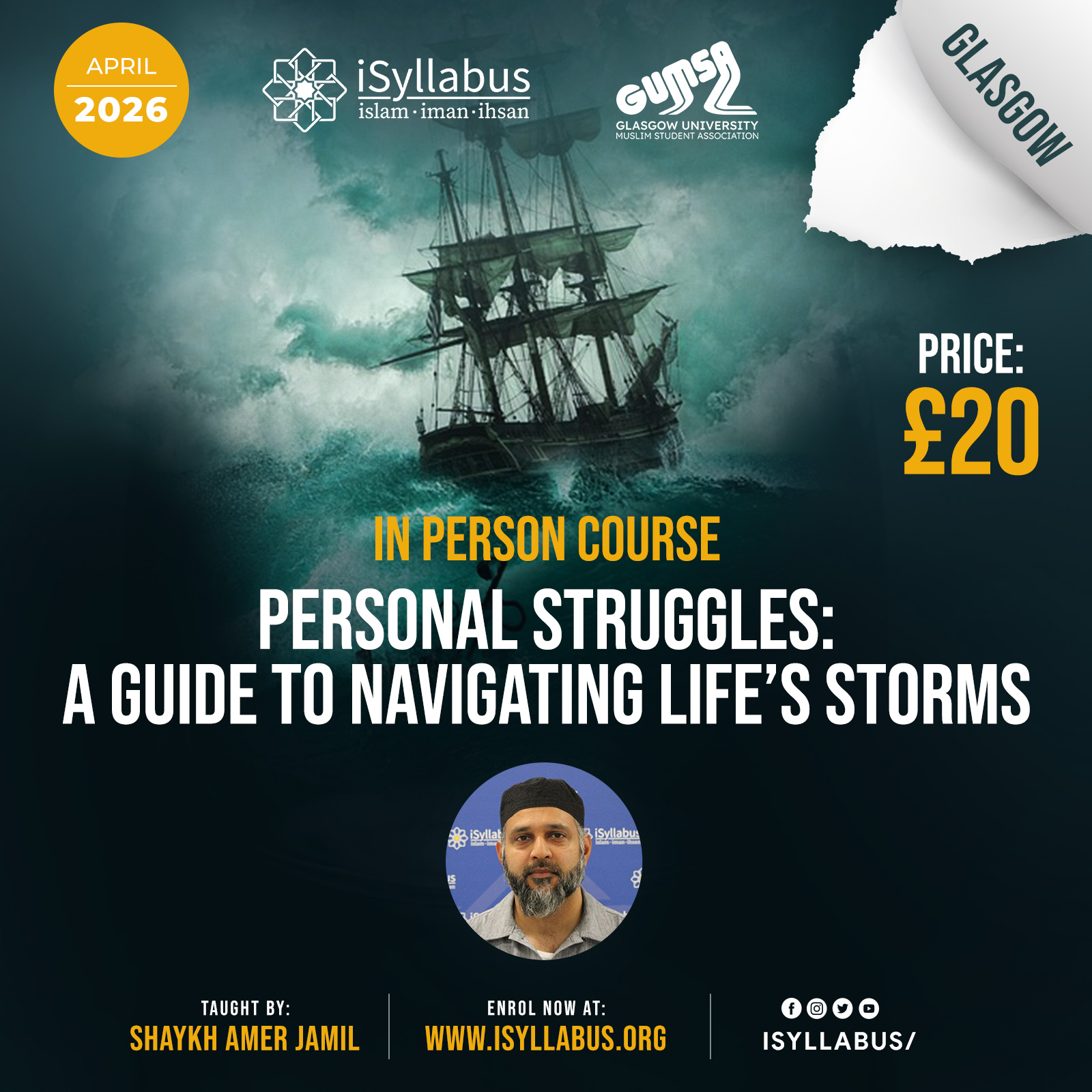 Personal Struggles 2026: A guide to navigating life’s storms (GLASGOW)
